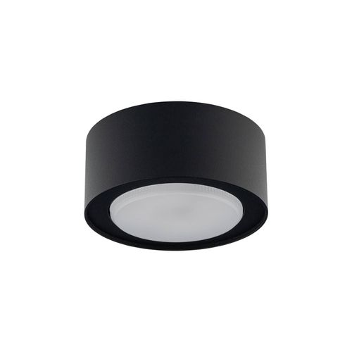 Spot Plafond Flea En Acier, Noir