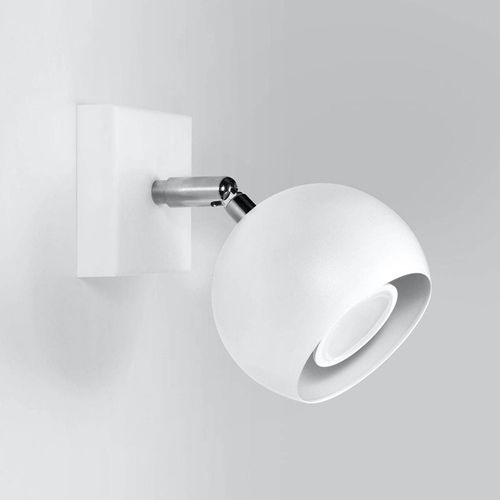 Spot Mural Flame En Acier, Blanc