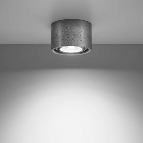 Spot En Saillie Solana Béton Rond, Une Lampe