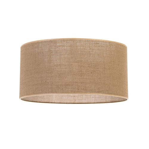 Abat-Jour Jute Ø 50 Cm Hauteur 24 Cm Beige
