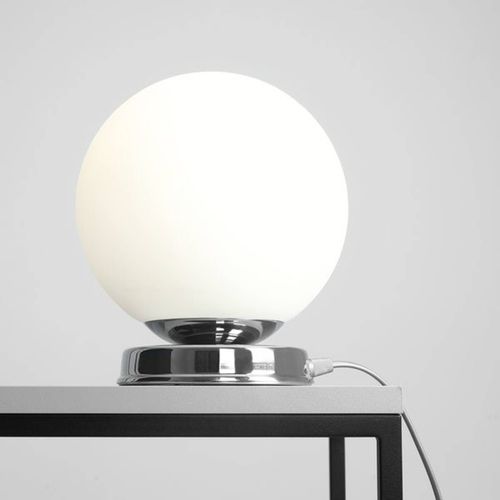 Lampe De Table Ball, Support Chromé