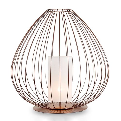Karman Cell - Lampe De Sol Cage, Ø 57 Cm, Bronze