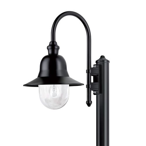 Borne Lumineuse De Lumière Durable Nios Noir