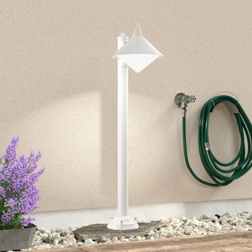 Borne Lumineuse Liara Résiste À L'eau De Mer Blanc