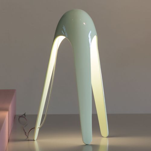 Martinelli Luce Cyborg Lampe À Poser Led, Verte