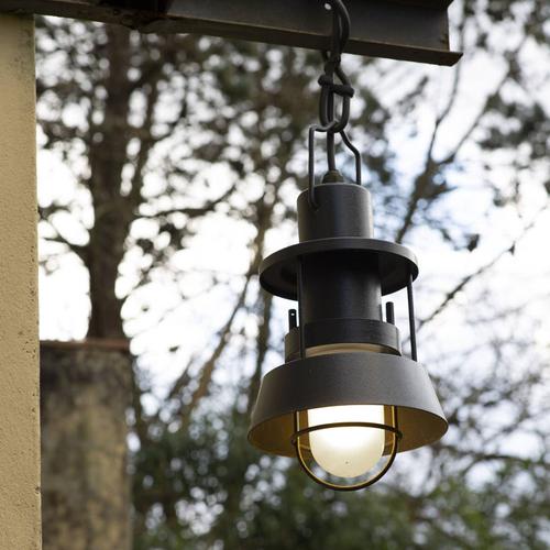 Martinelli Luce Polo Suspension Ø 21 Cm Anthracite