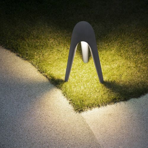 Martinelli Luce Cyborg Borne Lumineuse Led, Grise