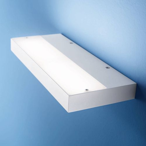 Applique Led Regolo, Longueur 24 Cm, Blanche