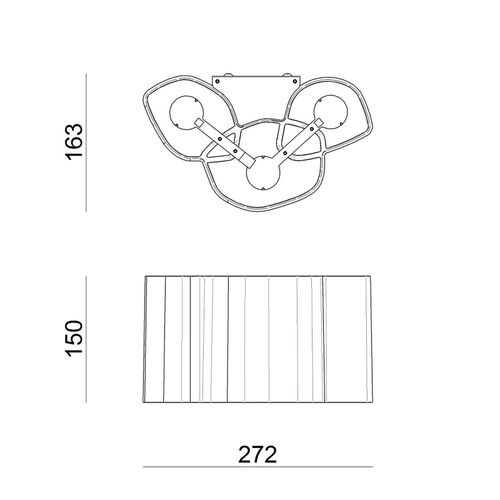 Applique Led Honey 27,2 Cm