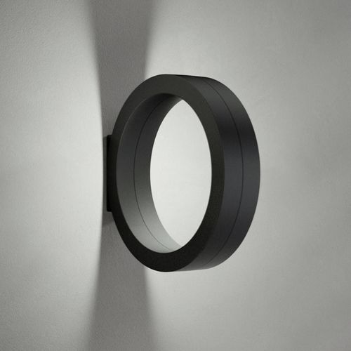 Applique Led Assolo En Forme DAnneau, Noire