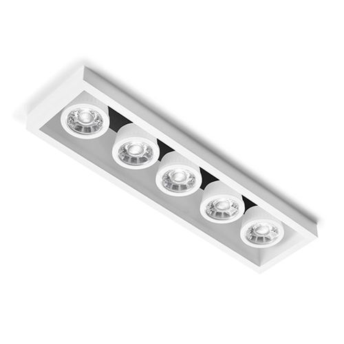 Spot Encastré Au Plafond Olympia_ T236 À 5 Lampes