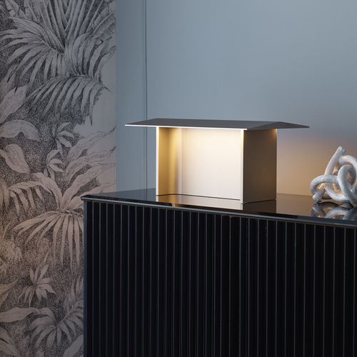 Luceplan Fienile Lampe À Poser Led, Prosecco