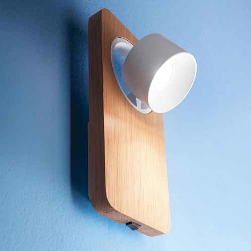Applique Led Beebo W, Chêne