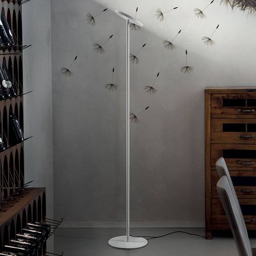 Lampadaire Led Joshua En Blanc