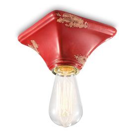 Plafonnier Vintage C135 Rouge