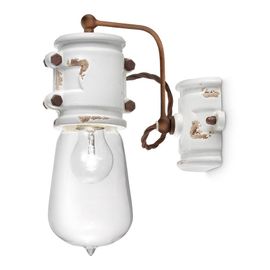Applique Nicolo Blanche Au Style Vintage