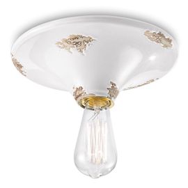 Plafonnier Vintage C134 Blanc