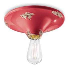 Plafonnier Vintage C134 Rouge
