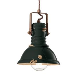 Suspension C1691 Au Design Industriel Noir