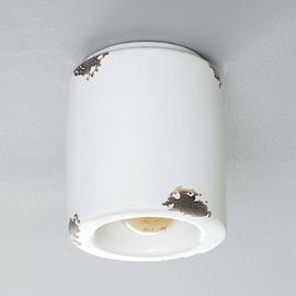 Plafonnier C986 Au Style Vintage, Blanc