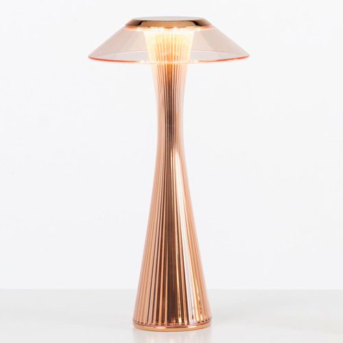 Kartell Space - Lampe À Poser Designer Led, Cuivre