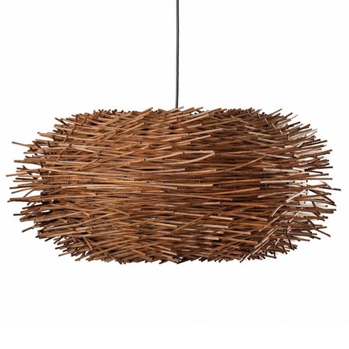 Suspension Nido En Rotin Naturel
