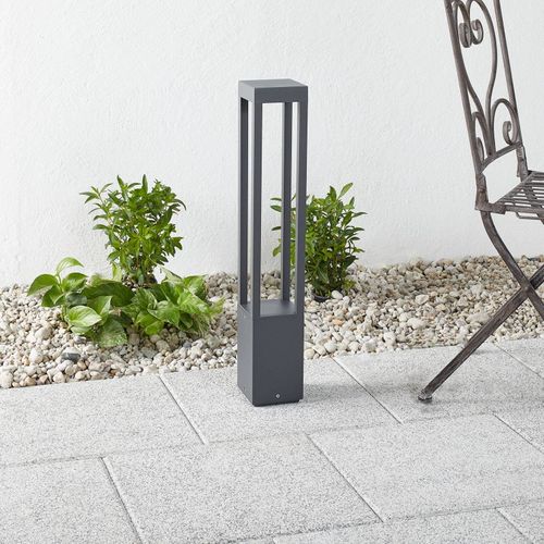 Borne Lumineuse Led Agra Gris Foncé