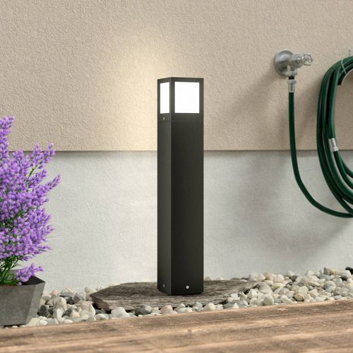 Borne Lumineuse Onze Moderne En Gris Foncé