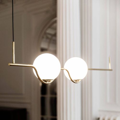 Suspension Led De Designer Le Vita À 2 Lampes