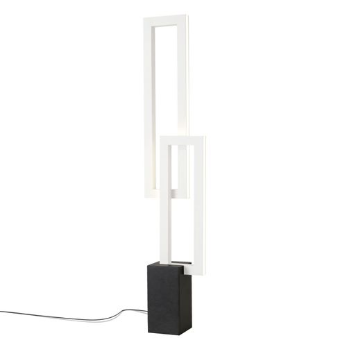 Lampe À Poser Led Mural Angulaire, Blanc