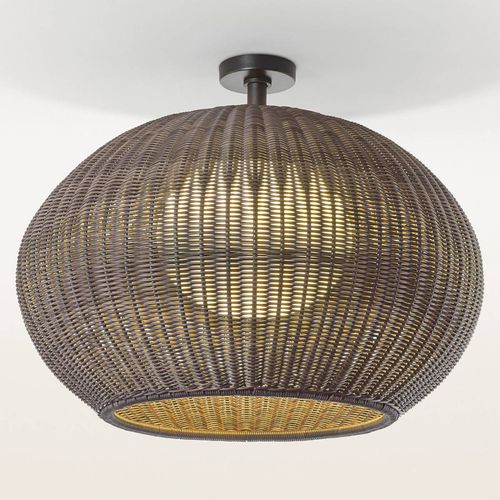 Bover Garota Pf/02 - Plafonnier DExtérieur Brun