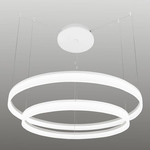 Grok Circ Suspension Led À 2 Anneaux Ø100 Cm