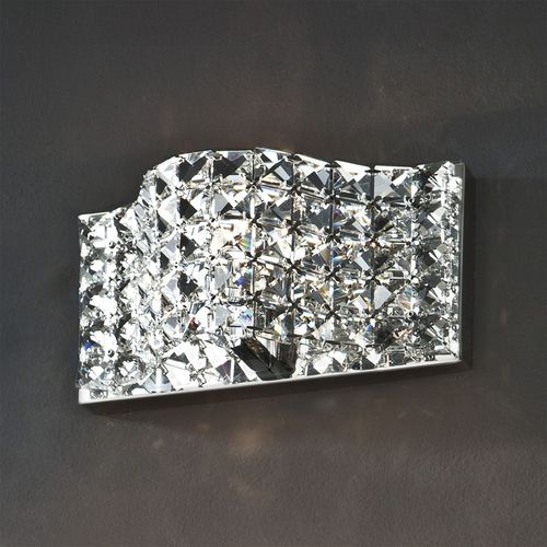 Applique Onda En Cristal 25 Cm