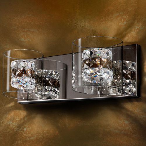 Applique Led Flash Avec Anneaux En Cristal