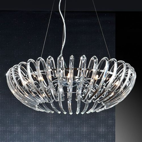 Suspension En Cristal Transparent Ariadna - 66 Cm