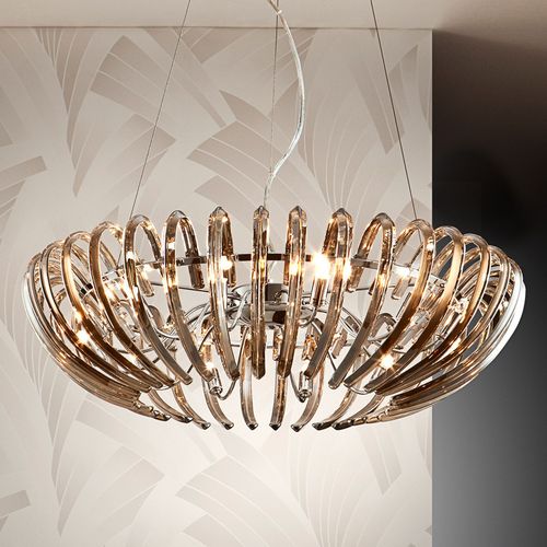 Suspension Cristal Ariadna Champagne