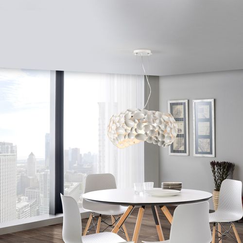Suspension Led Narisa 5xg9, Ø47 Cm, Blanche