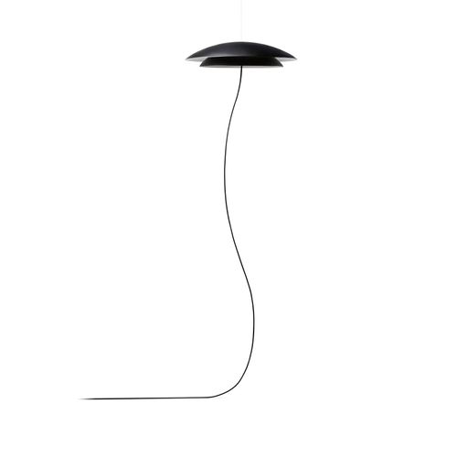 Leds-C4 Noway Double Lampadaire Led, Noir