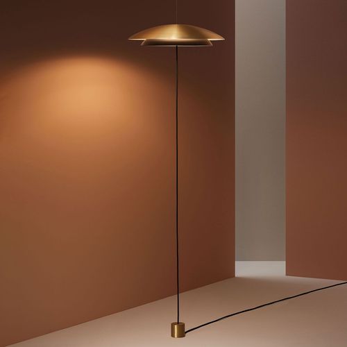 Leds-C4 Noway Double Lampadaire Led, Doré/Noir