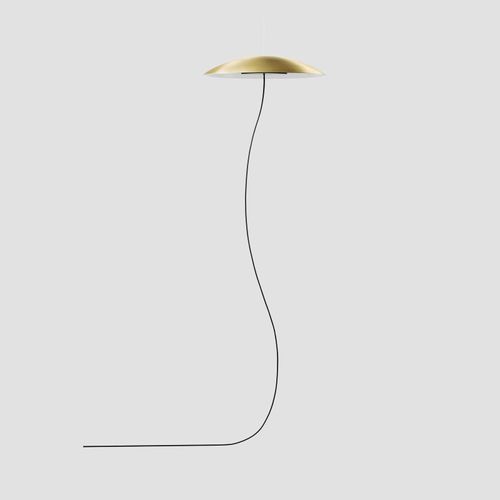 Leds-C4 Noway Single Lampadaire Led Doré Mat