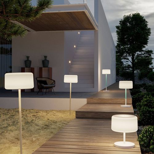 Newgarden Chloe Plant Lampadaire Solaire Bois