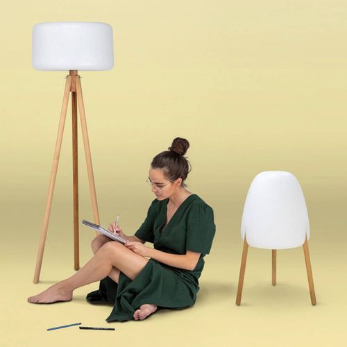 Newgarden Chloe Lampadaire Led Solaire+Batterie