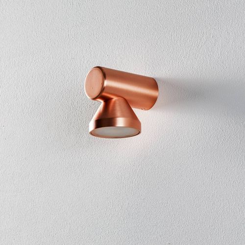 Applique Led Key À 1 Lampe, Cuivre Mat