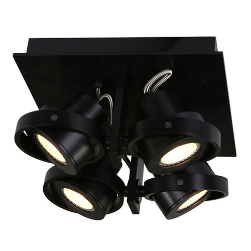 Spot Pour Plafond Led Westpoint 4 Lampes Noir