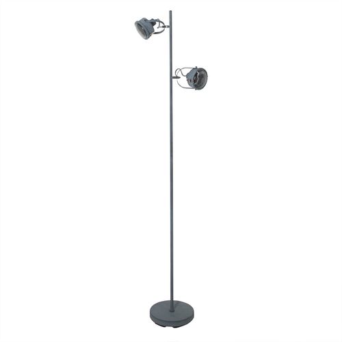 Lampadaire Satellite À 2 Lampes En Gris