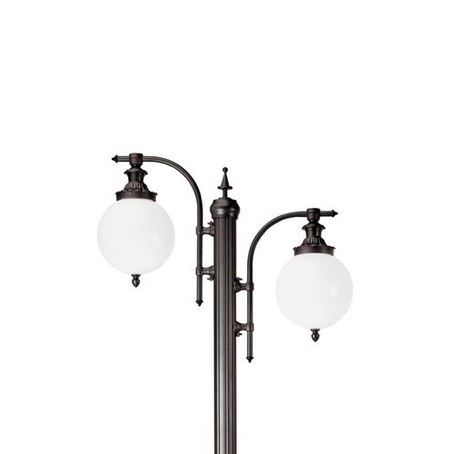 Lampadaire Madeira À 2 Lampes Vert Foncé