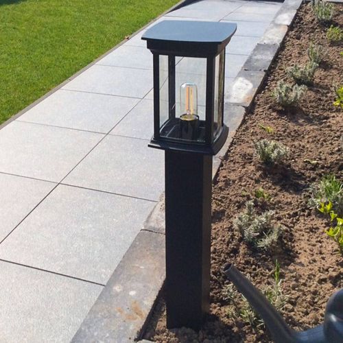 Borne Lumineuse Carlton Noire