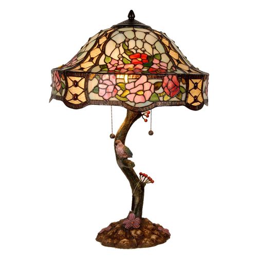 Lampe À Poser Claire Richement Décorée