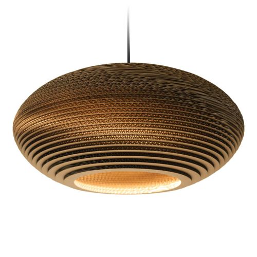 Suspension Disc Brun Ø 50 Cm