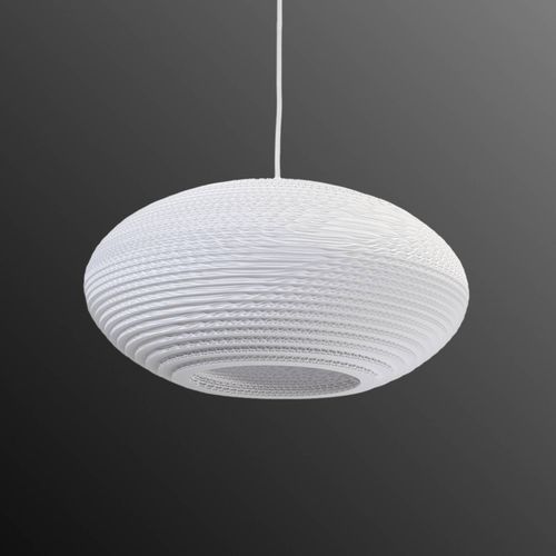 Suspension Disc Blanc Ø 43 Cm